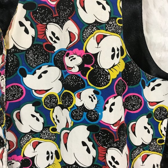 Vintage Disney Mickey Mouse Suit Vest - Picture 2 of 8